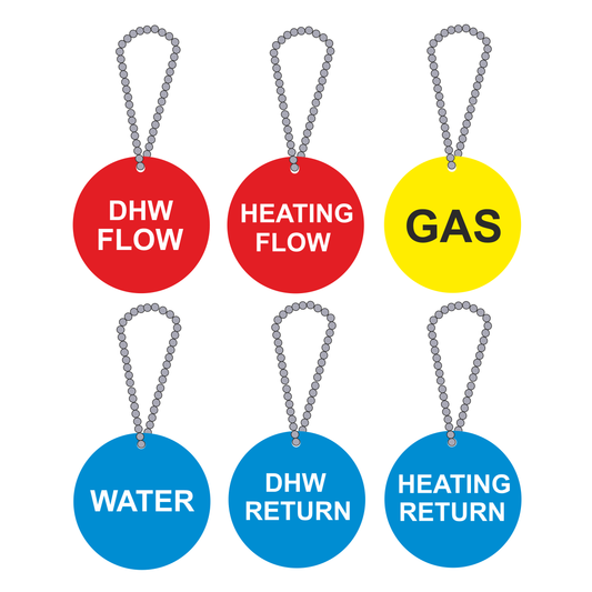 Pipework Identification Tags